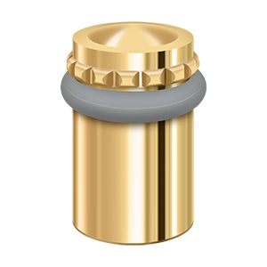 Deltana Round Universal Floor Bumper Pattern Cap 2-1/8", Solid Brass