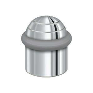 polished chrome floor bumper