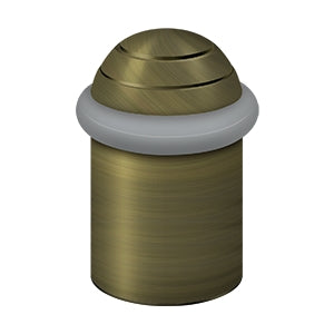 Deltana Round universal Floor Bumper Dome Cap 2-1/8", Solid Brass