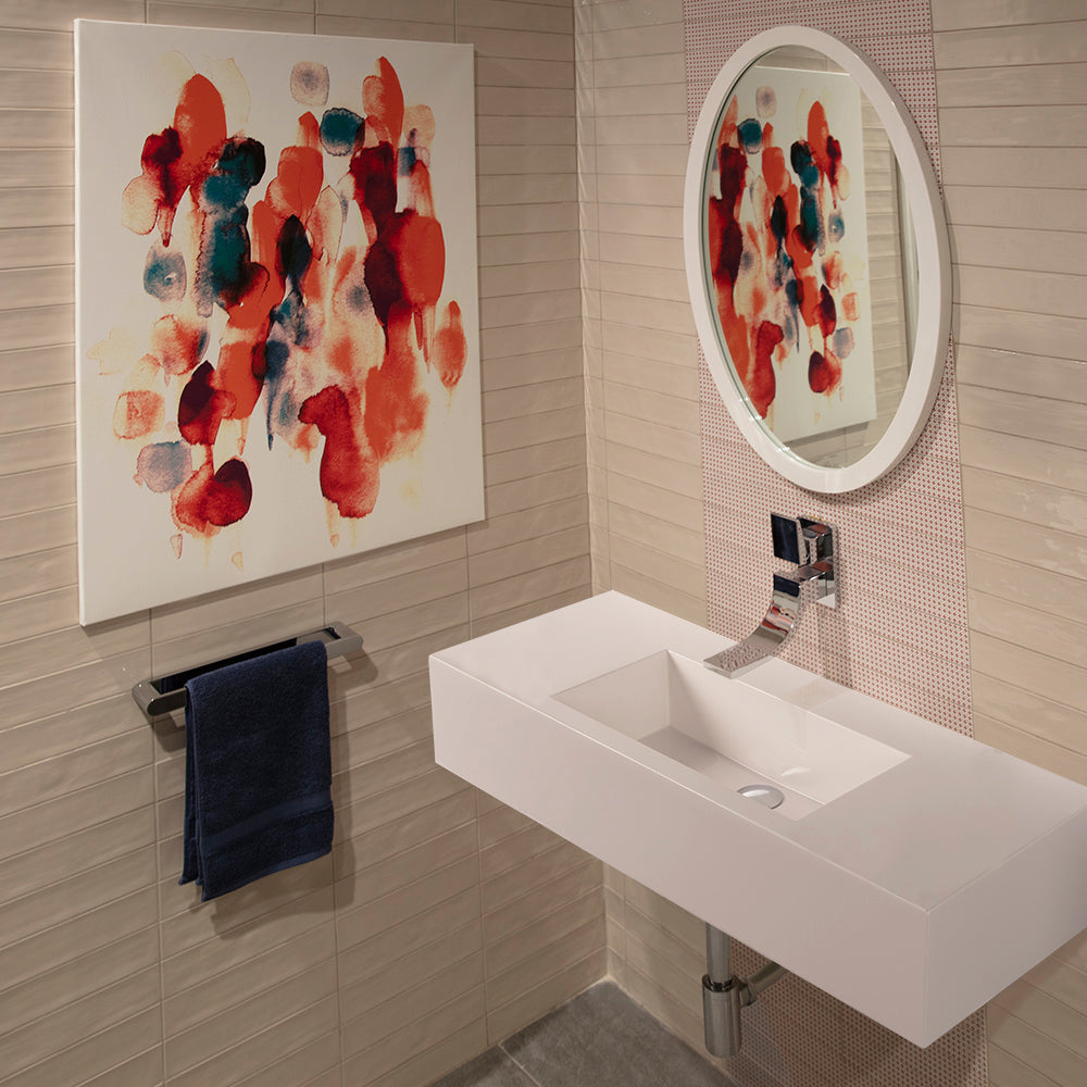 gloss white sink