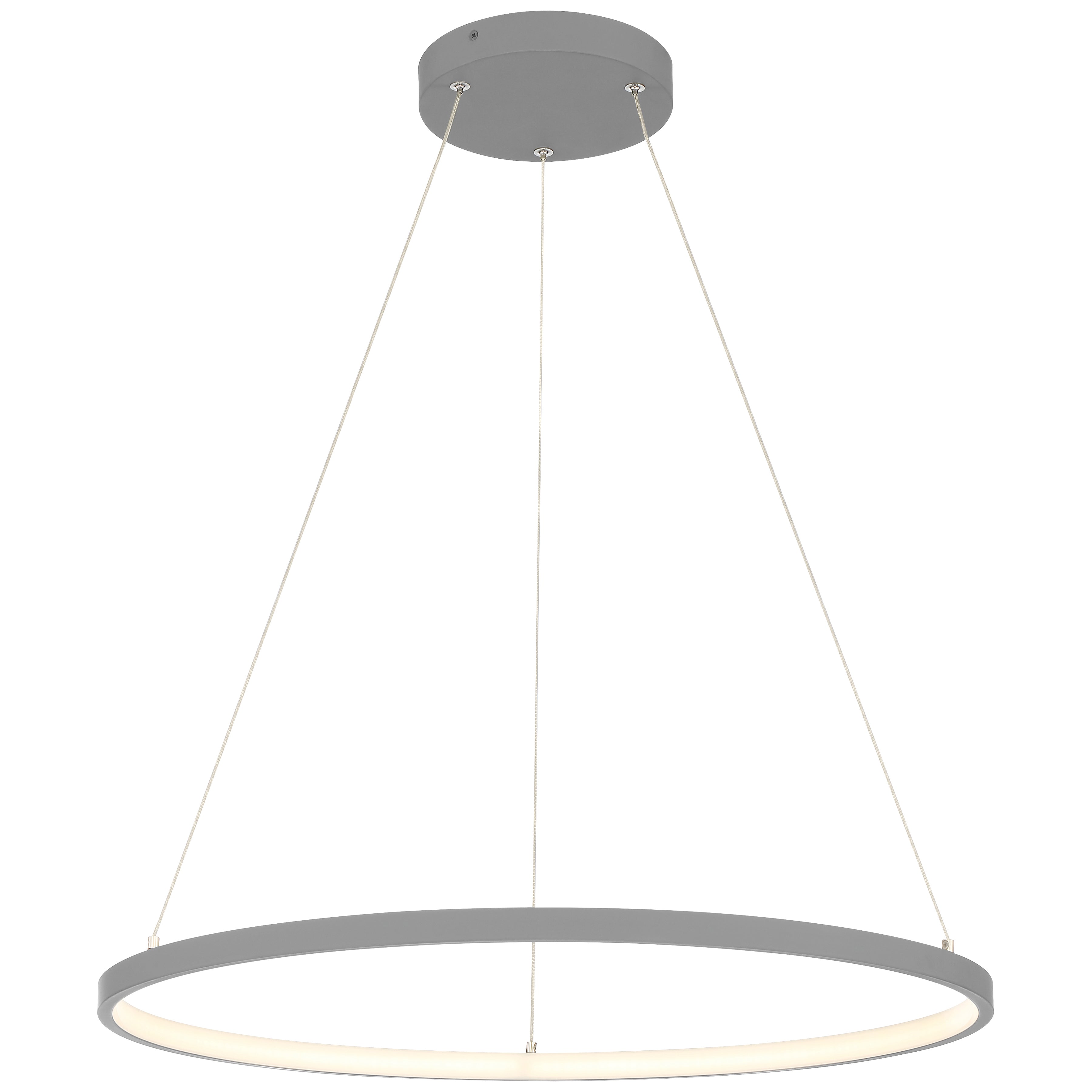 gray dual voltage led pendant