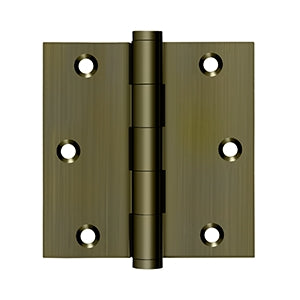 Deltana 3-1/2" x 3-1/2" Square Hinge, Residential