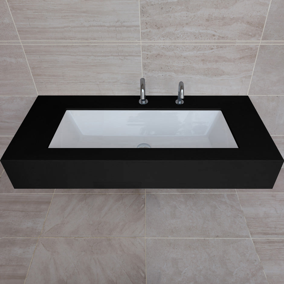 white sink