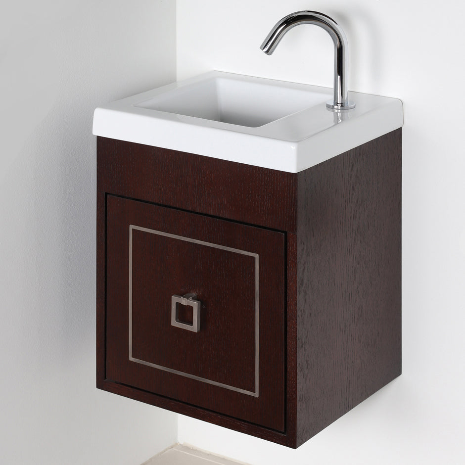polished chrome faucet