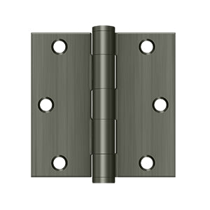 Deltana 3-1/2" x 3-1/2" Square Hinge, HD
