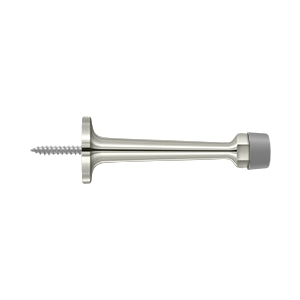Deltana 3-1/4" Solid Brass Baseboard Door Bumper