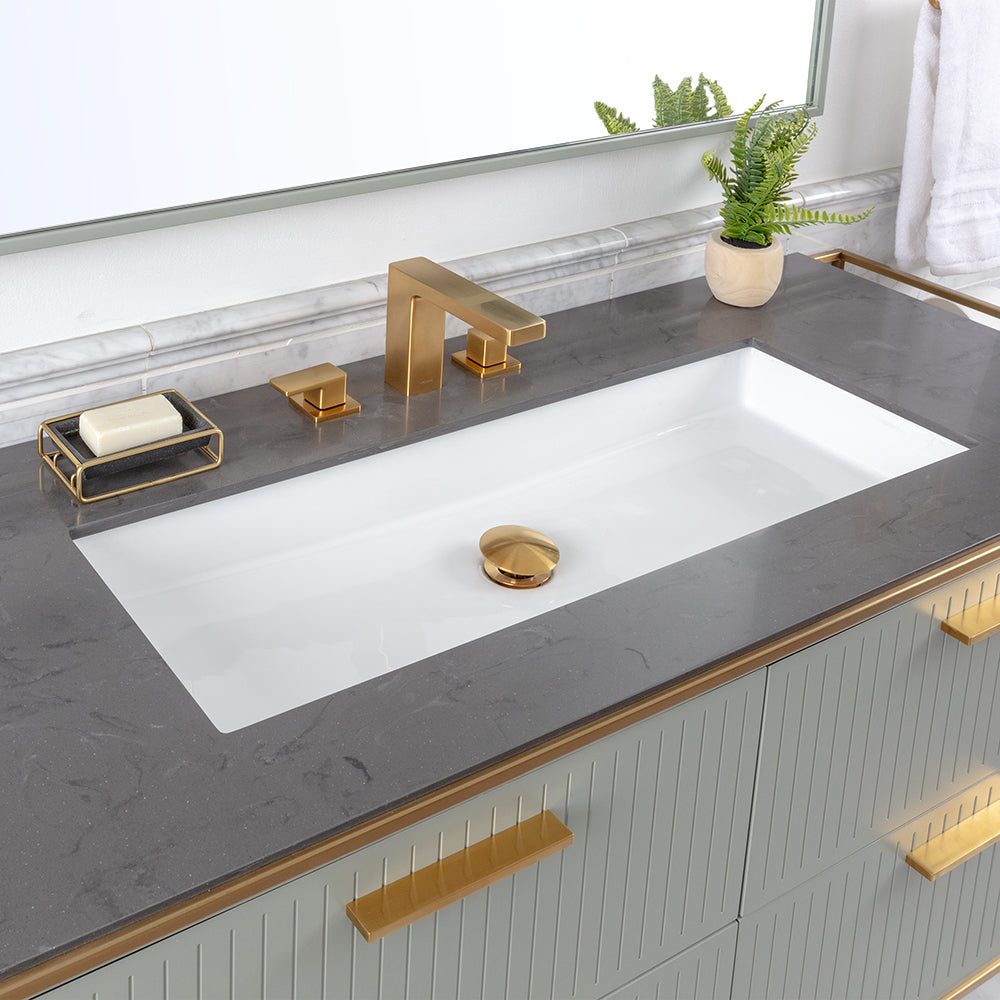 white sink