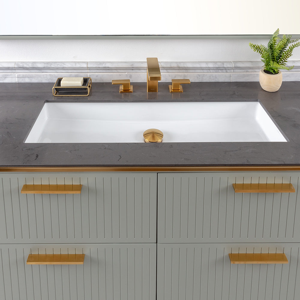 white sink