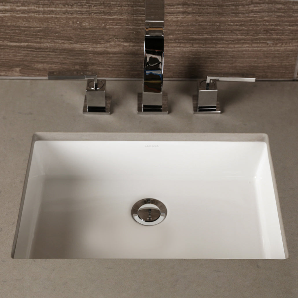 white sink