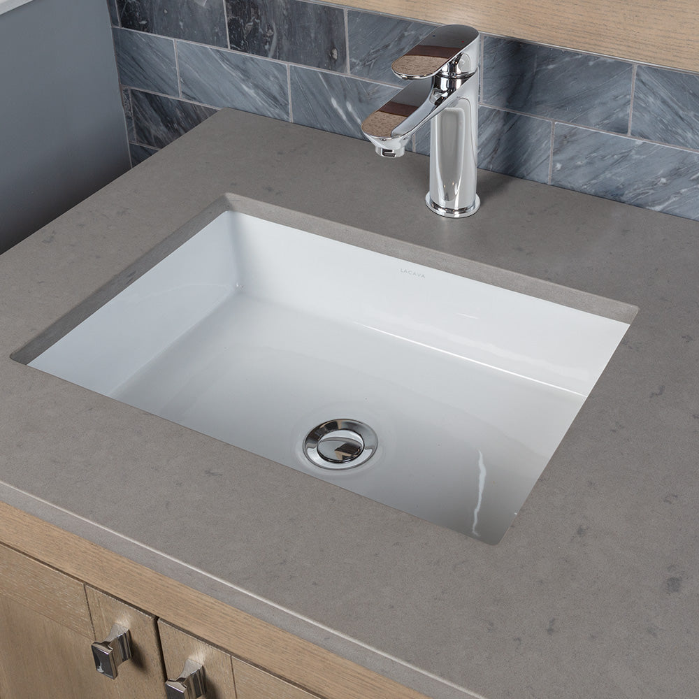 white sink