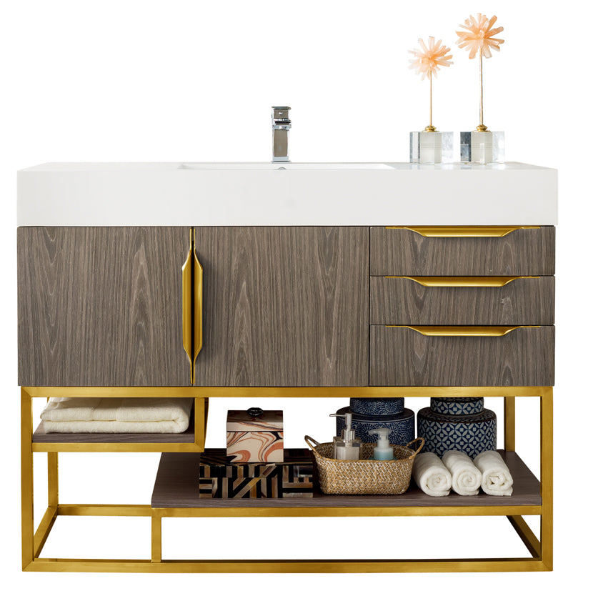 ash gray Vanity