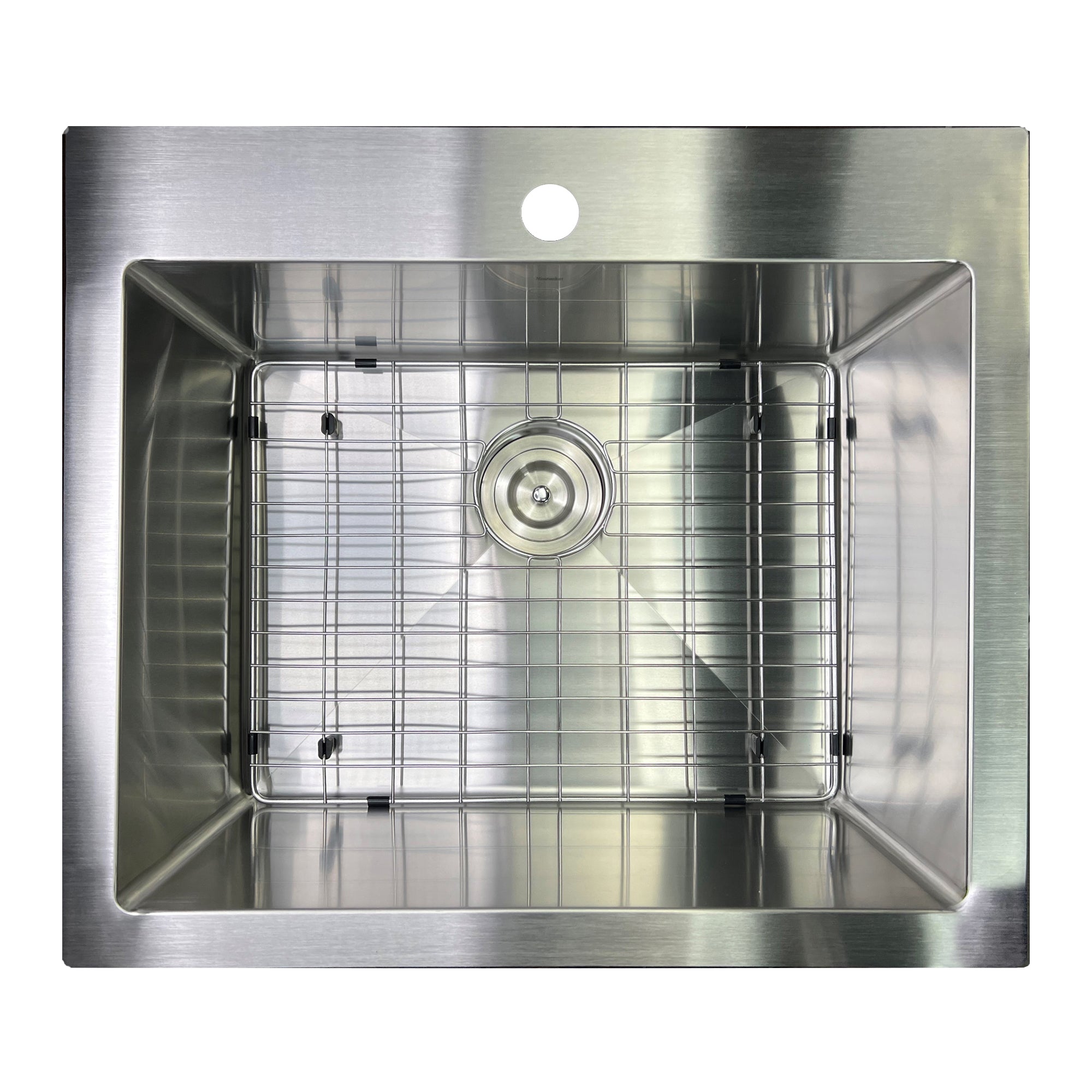 silver kitchen sink