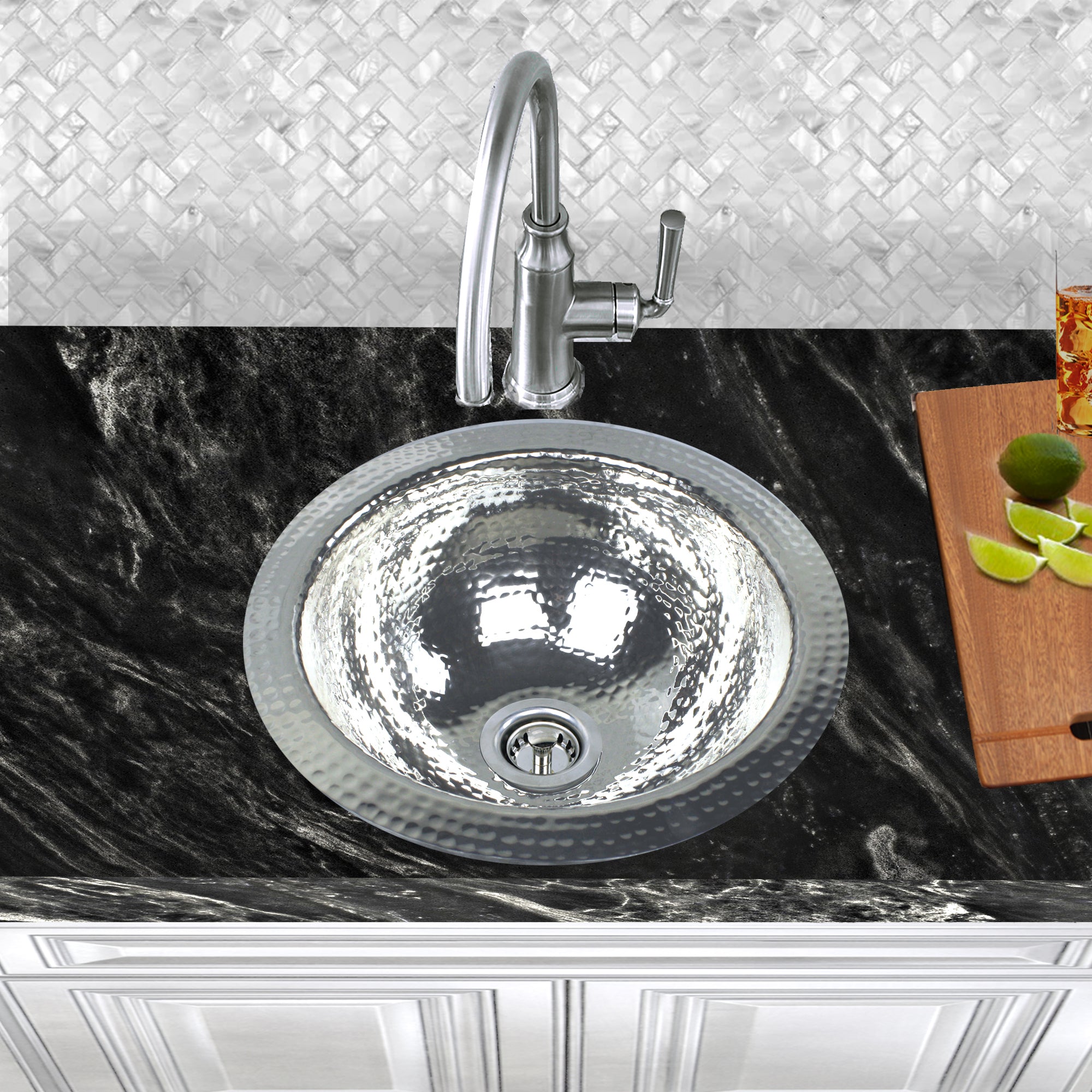 stainless steel bathroom sink