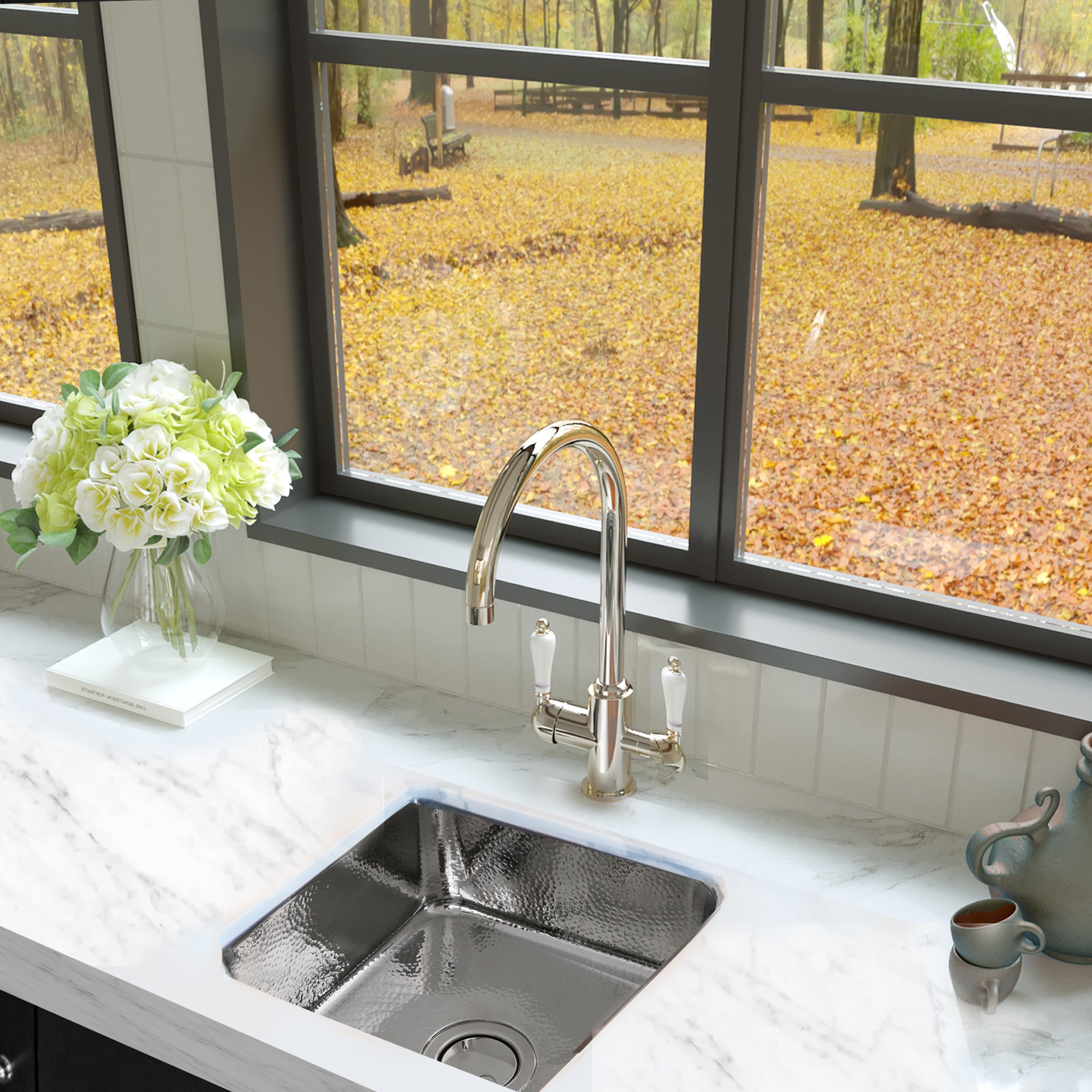 stainless steel bathroom sink