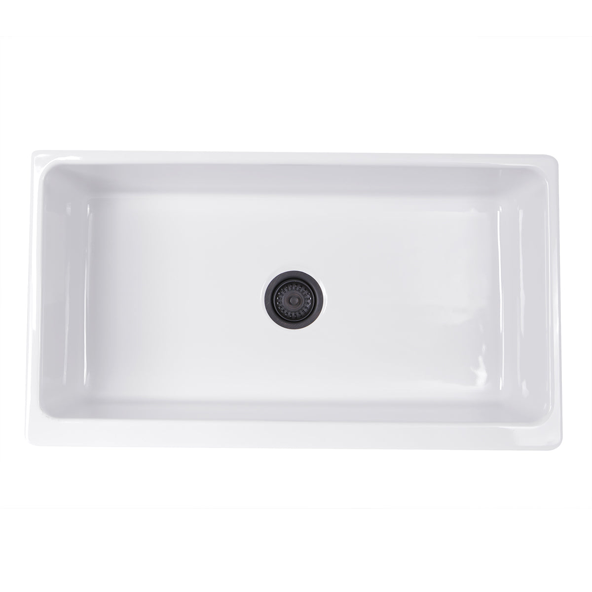 white kitchen sink