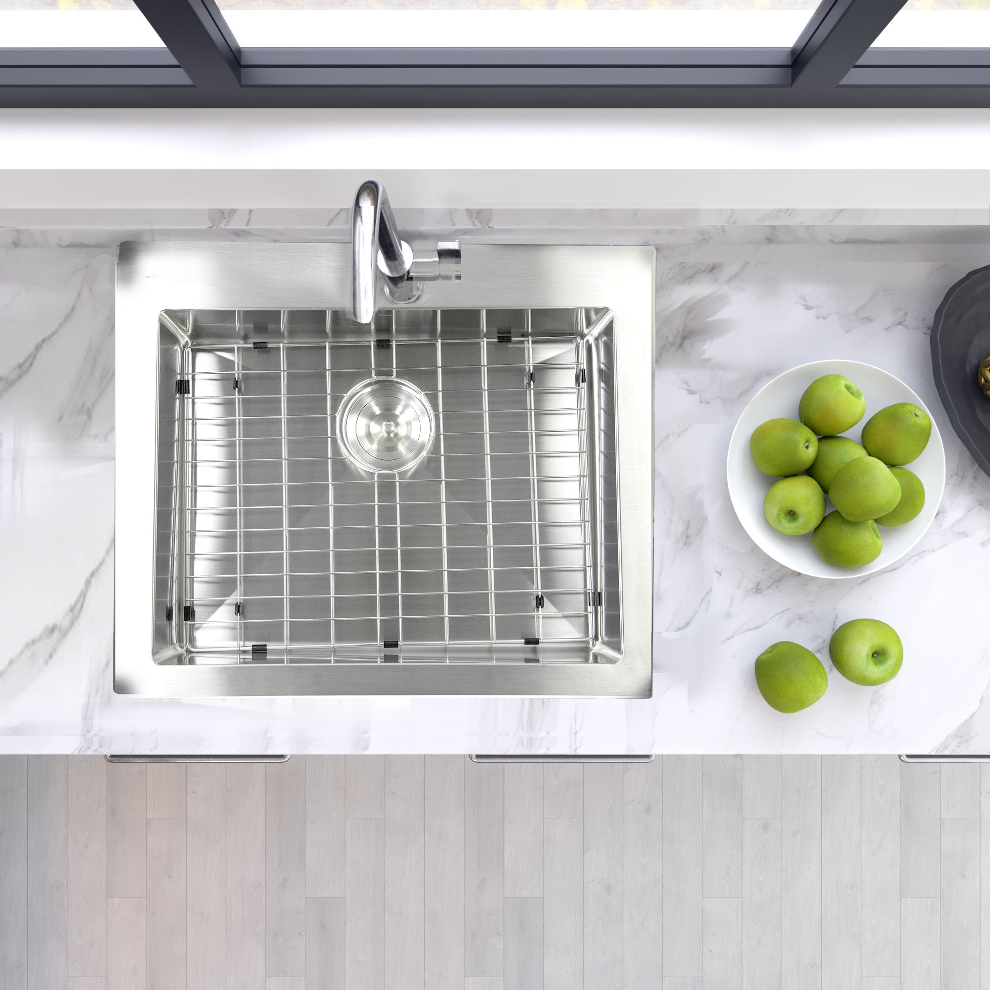 stainless kitchen sink