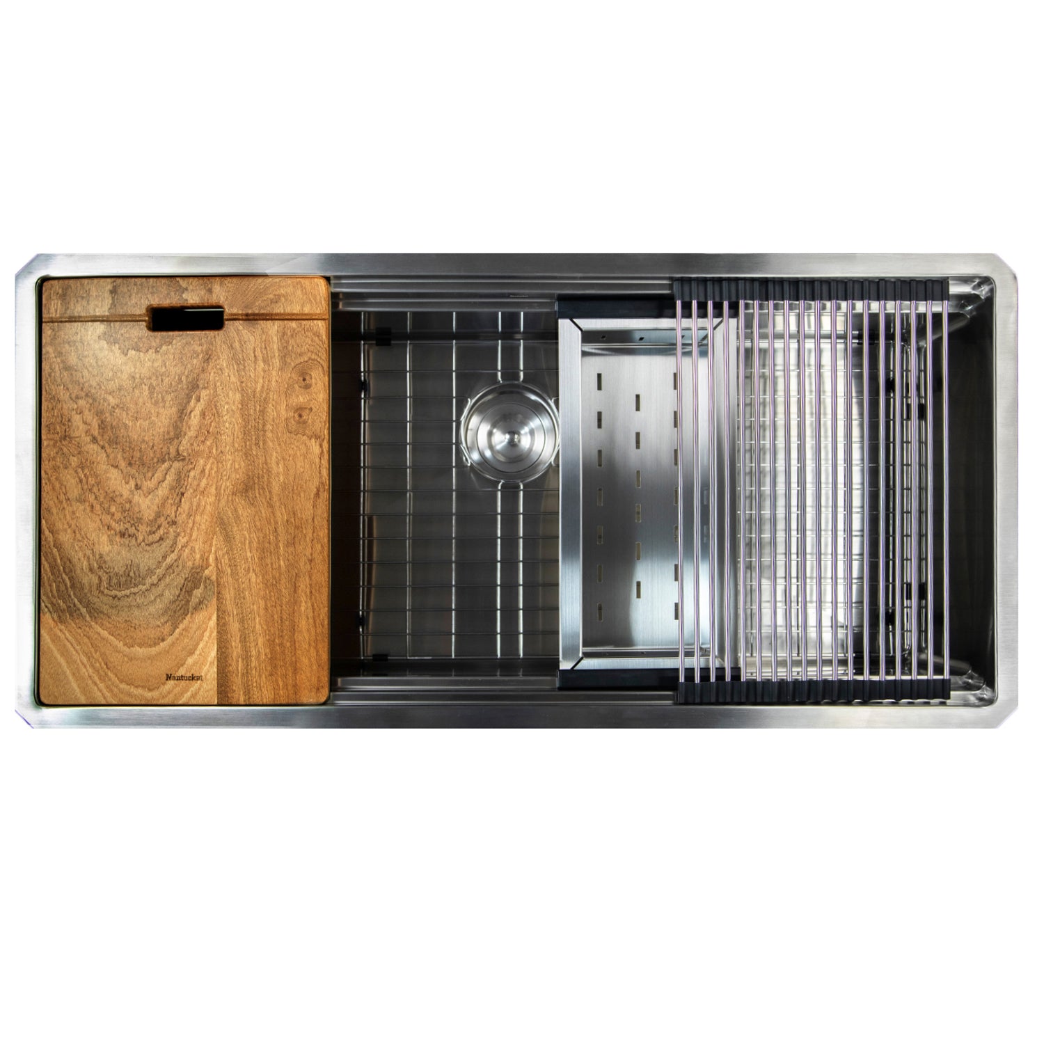 silver kitchen sink