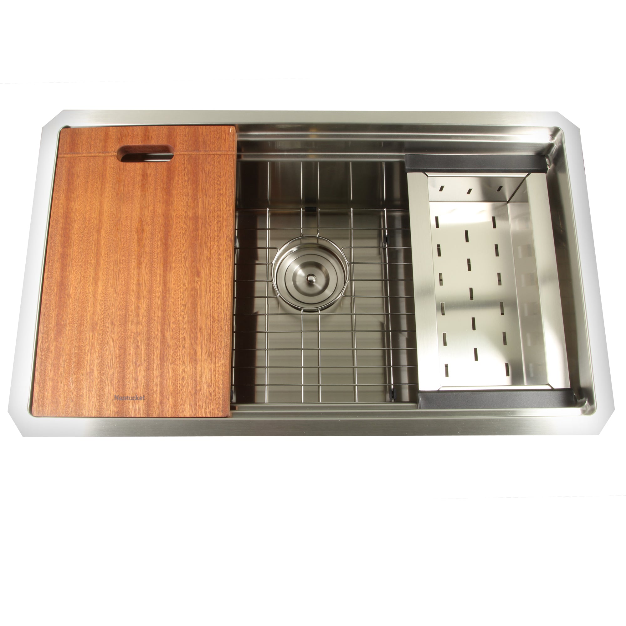 silver kitchen sink