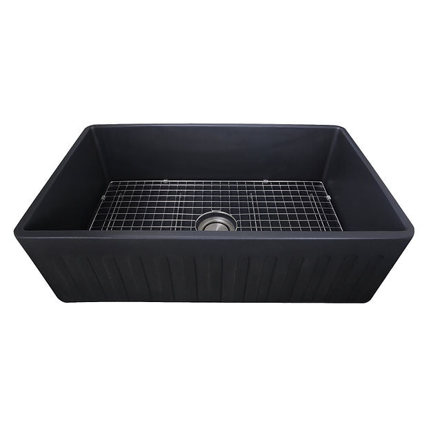 Nantucket Sinks 33 Inch Farmhouse Fireclay Sink