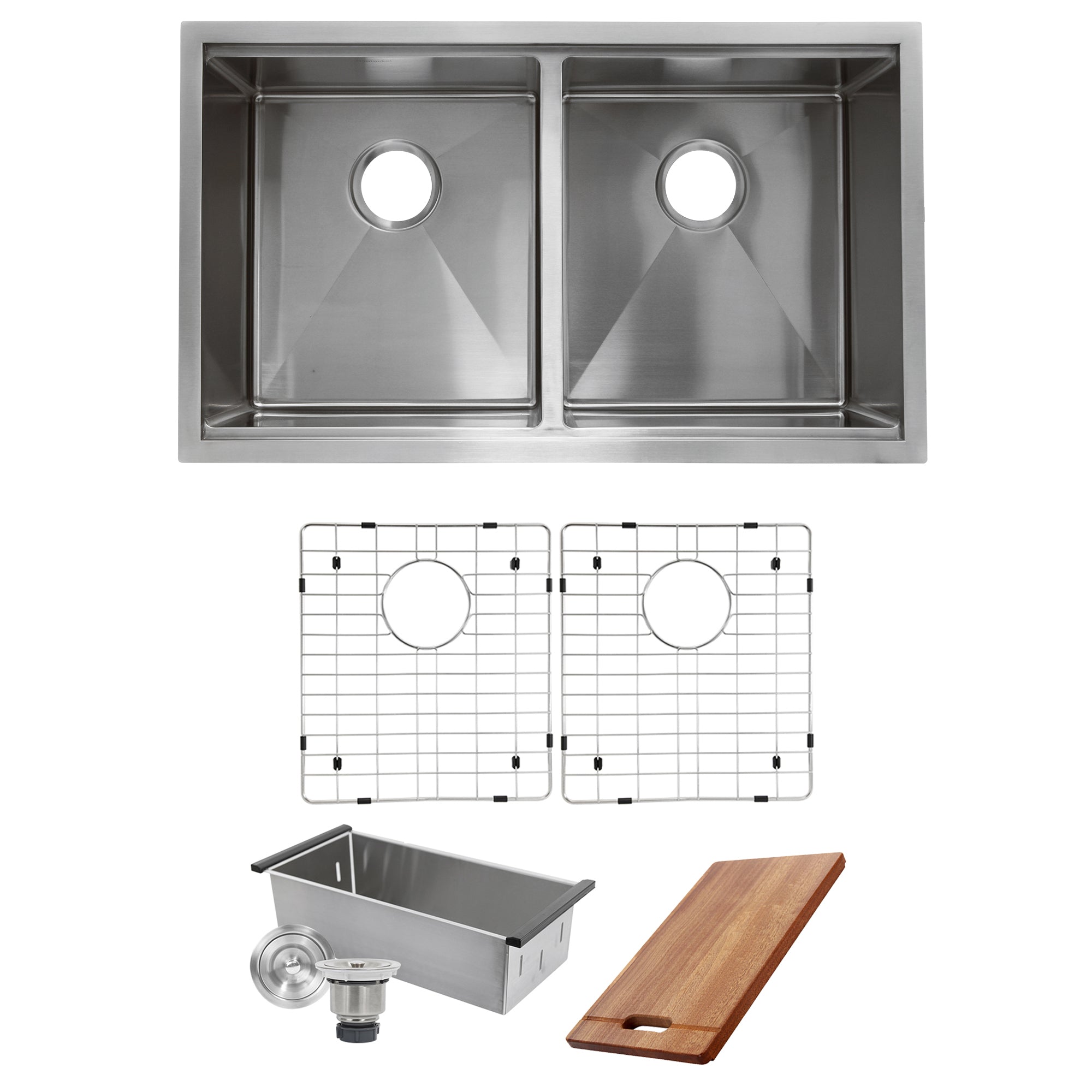 silver kitchen sink