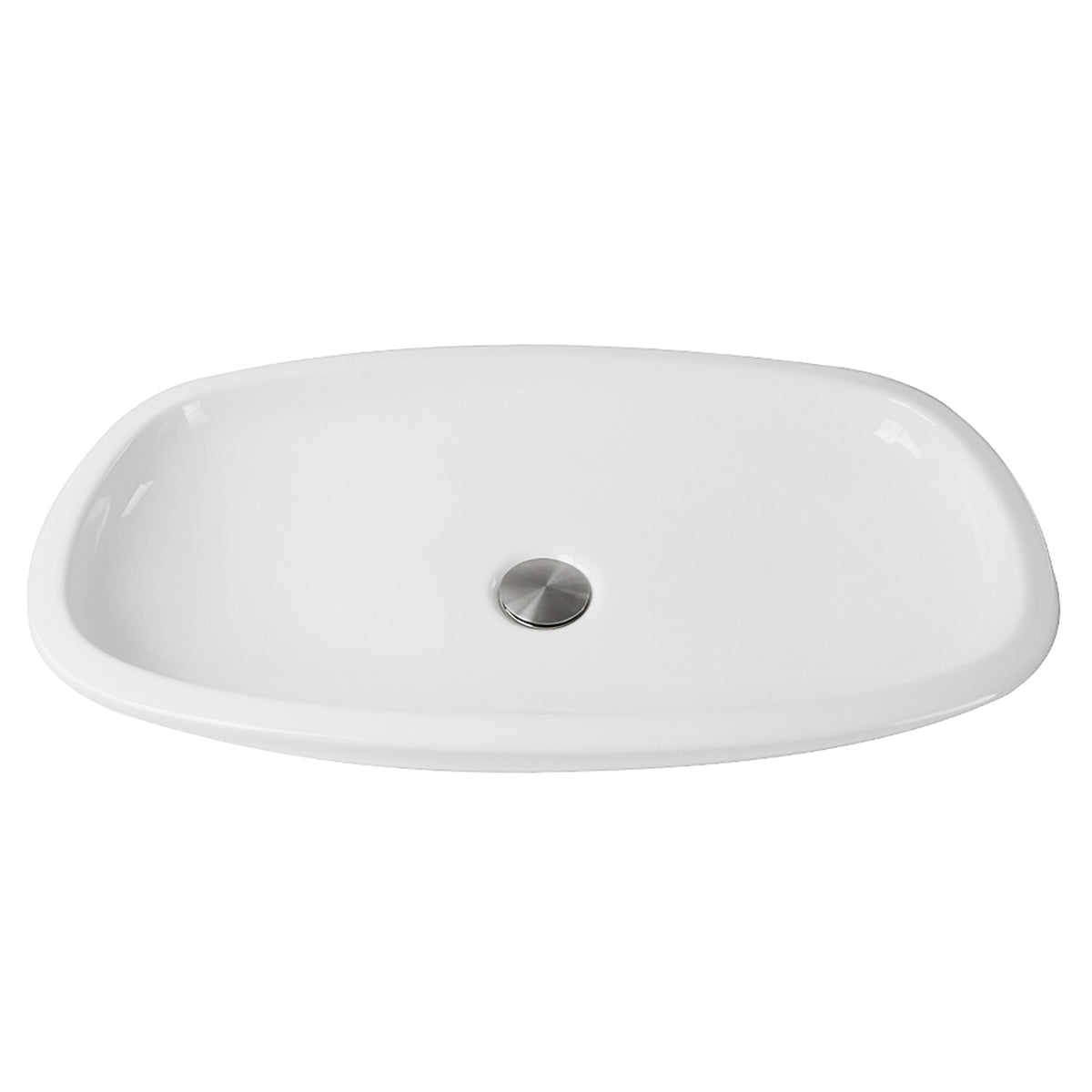 white bathroom sink