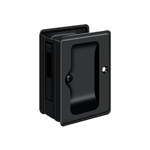 Deltana Adjustable HD Pocket Lock, 3-1/4" x 2-1/4" Sliding Door Receiver