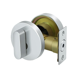 polished chrome door locks
