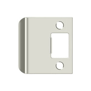 Deltana Extended Lip Strike Plate, 2 1/4" x 2-1/4"