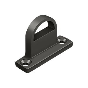 Deltana Solid Brass Offset Heavy Duty Strike for HD Bolt