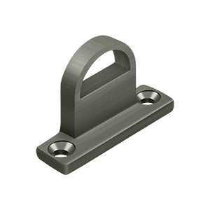 Deltana Solid Brass Offset Heavy Duty Strike for HD Bolt