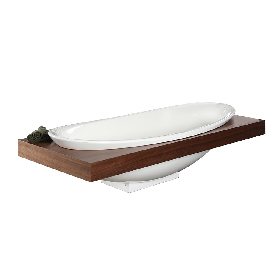 white tub
