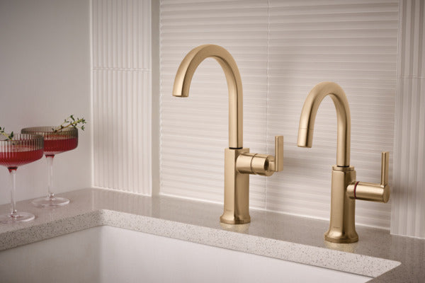 Brizo Kintsu Instant Hot Faucet with Arc Spout
