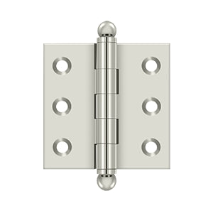 Deltana 2" x 2" Hinge with Ball Tips