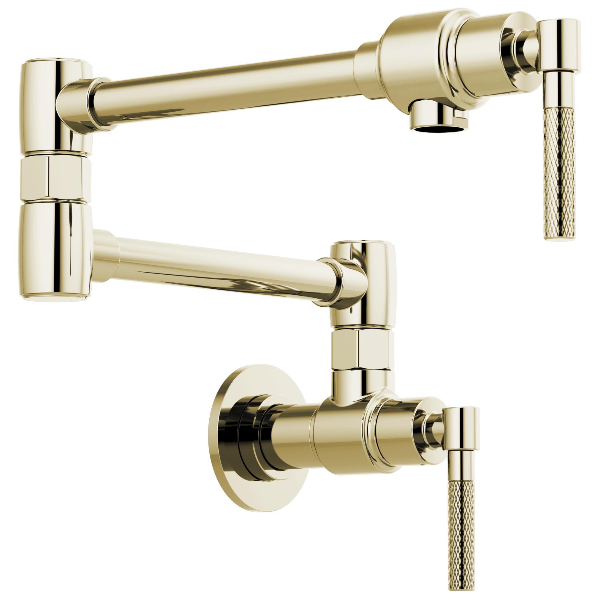 Brizo Litze Wall Mount Pot Filler with Knurled Handle Kit