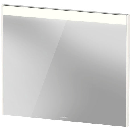 white lighting mirror