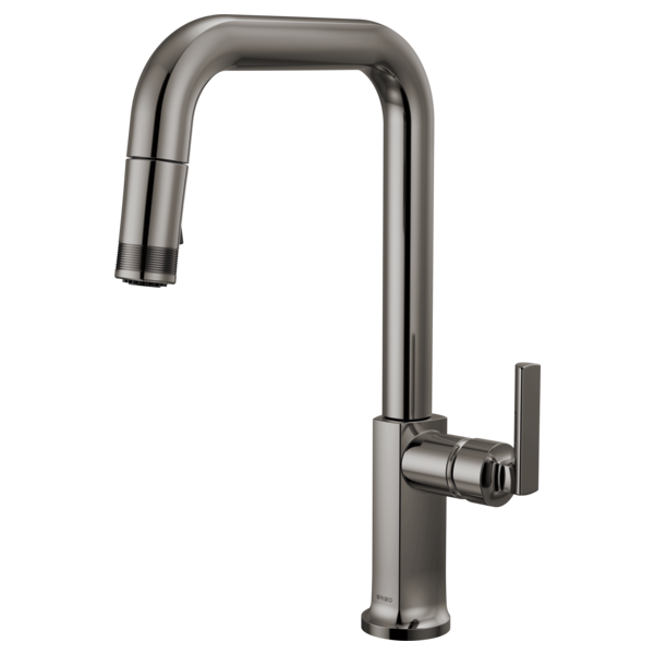 Brizo Kintsu Pull-Down Faucet with Square Spout - Less Handle
