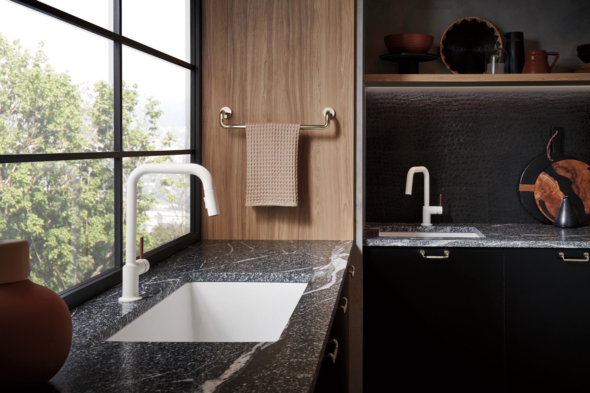 matte white prep faucet