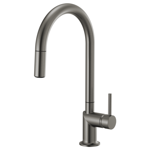 Brizo Odin Pull-Down Faucet with Arc Spout - Less Handle