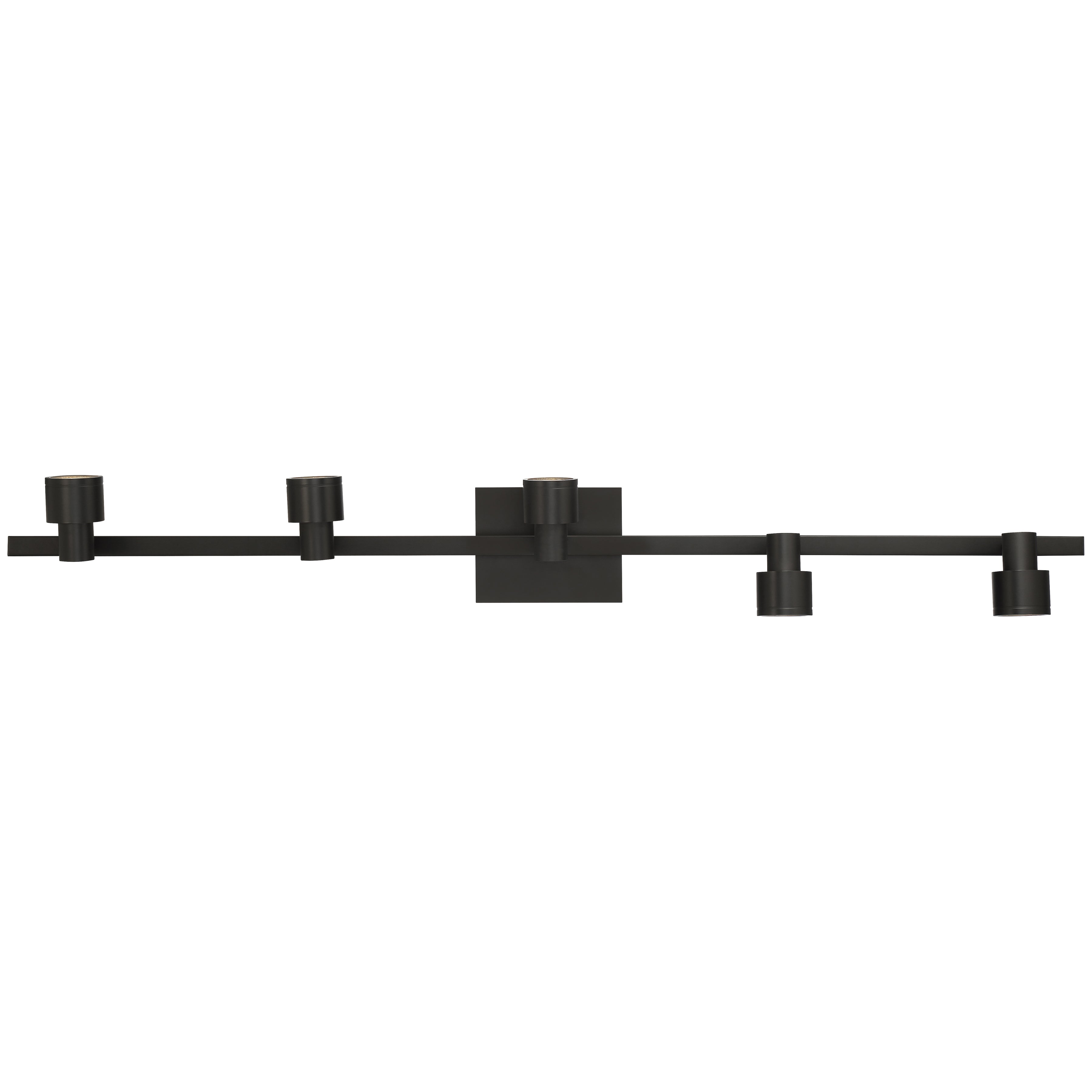 matte black adjustable led track