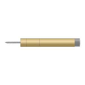 Deltana Solid Brass Extension Baseboard Door Bumper