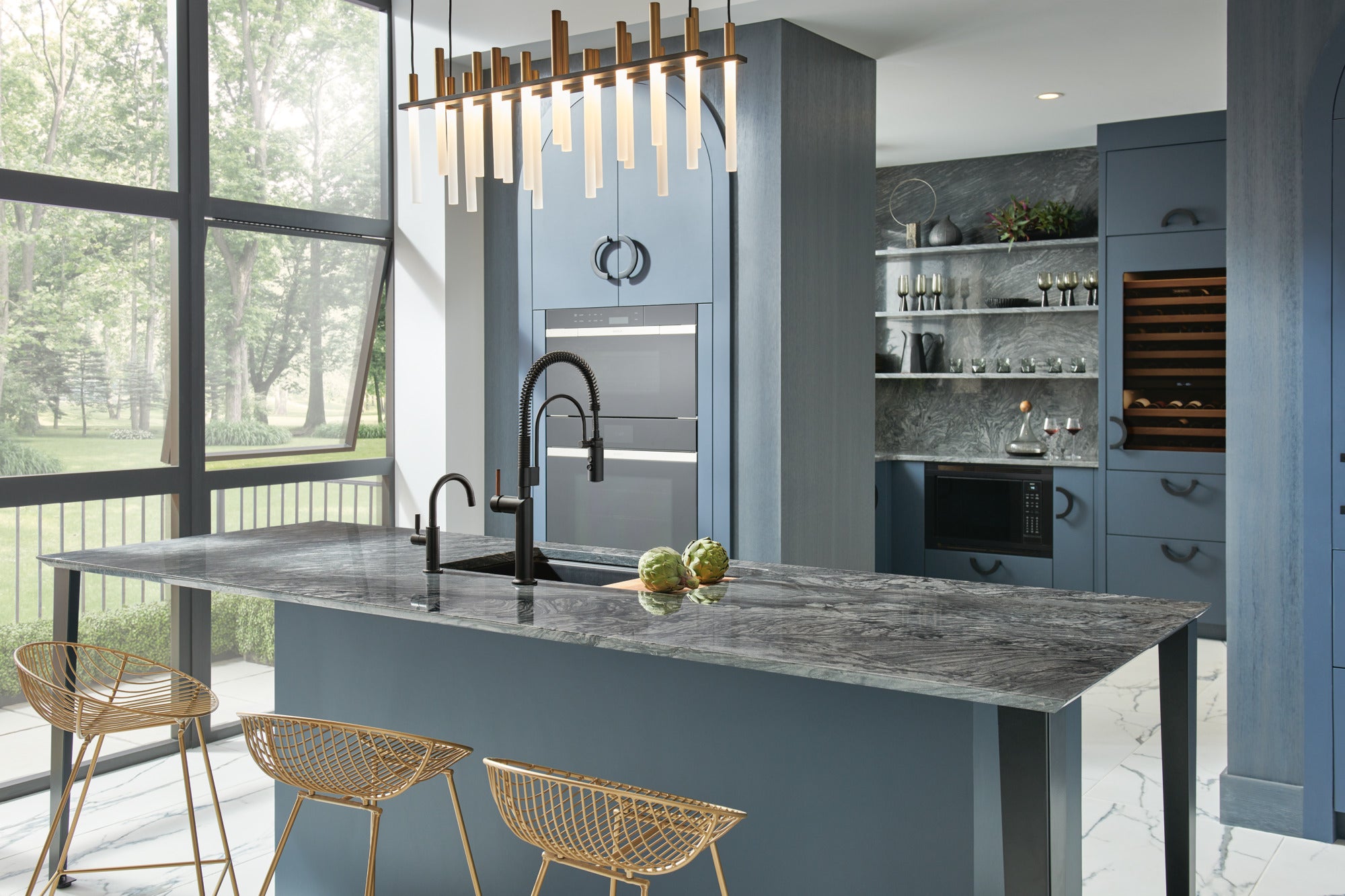matte black kitchen faucet