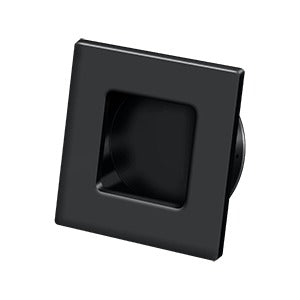 Deltana 2-3/4" x 2-3/4" Square Solid Brass Flush Pull
