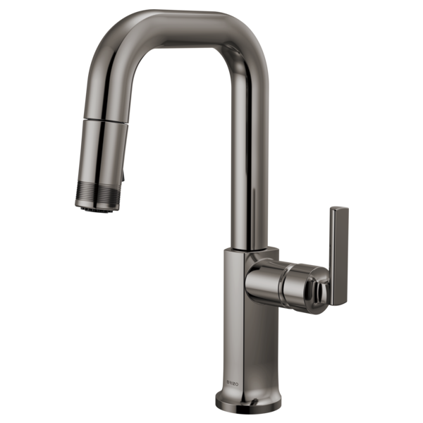 Brizo Kintsu Pull-Down Prep Faucet with Square Spout - Less Handle