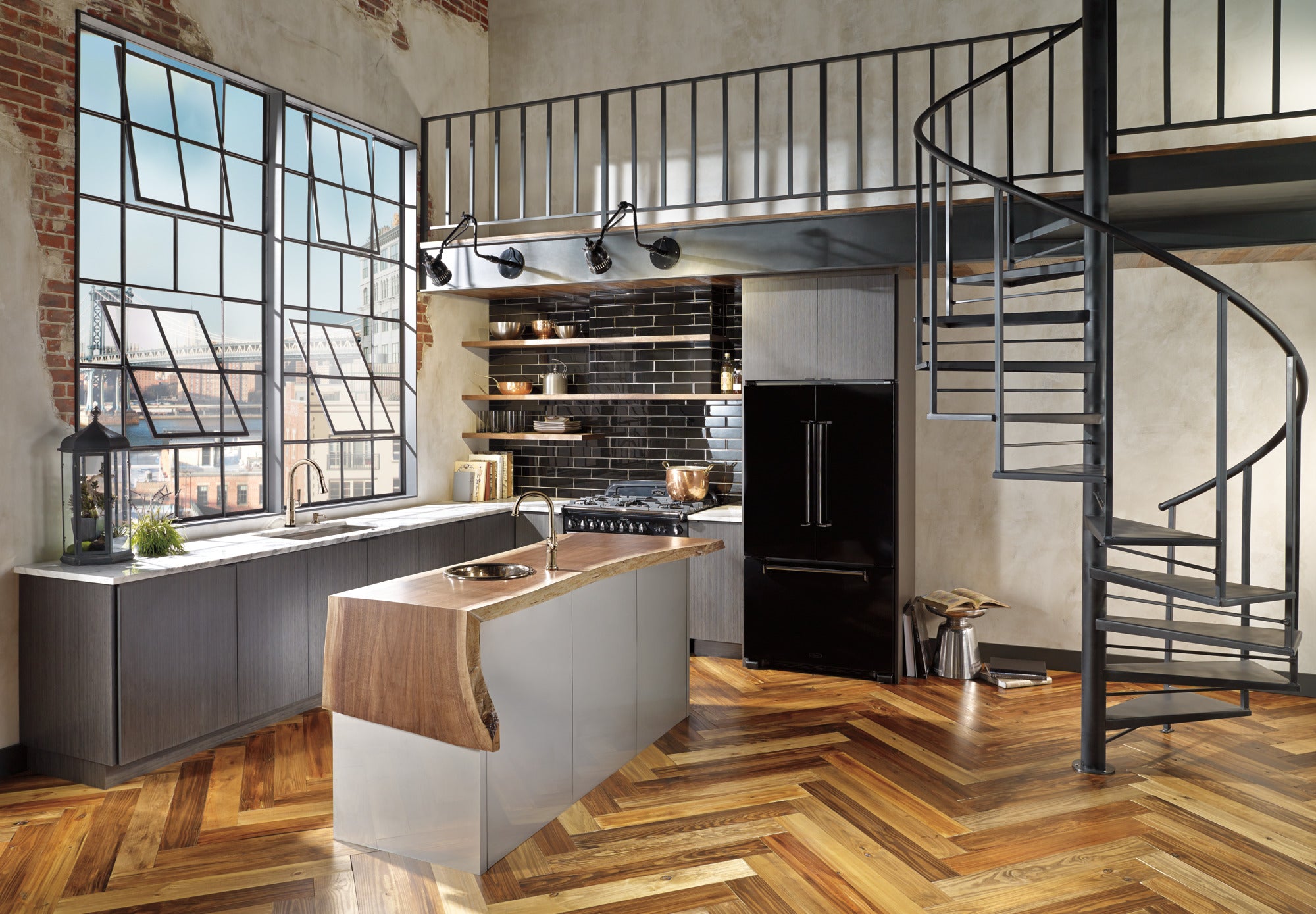 chrome kitchen faucet