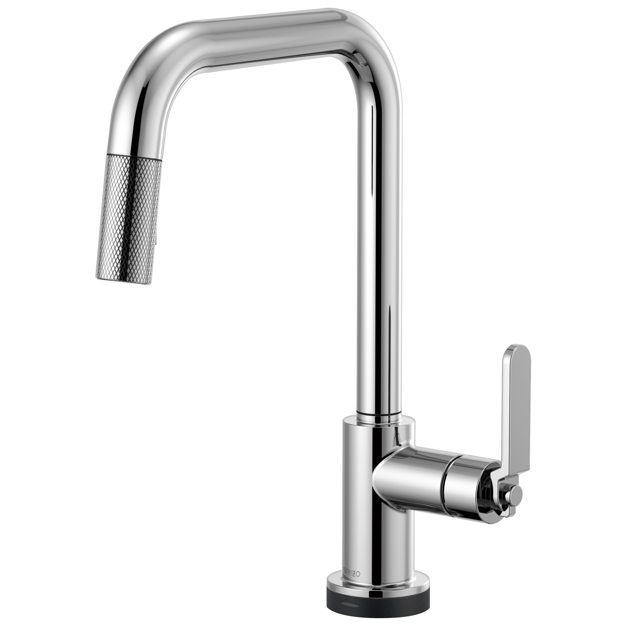 chrome kitchen faucet