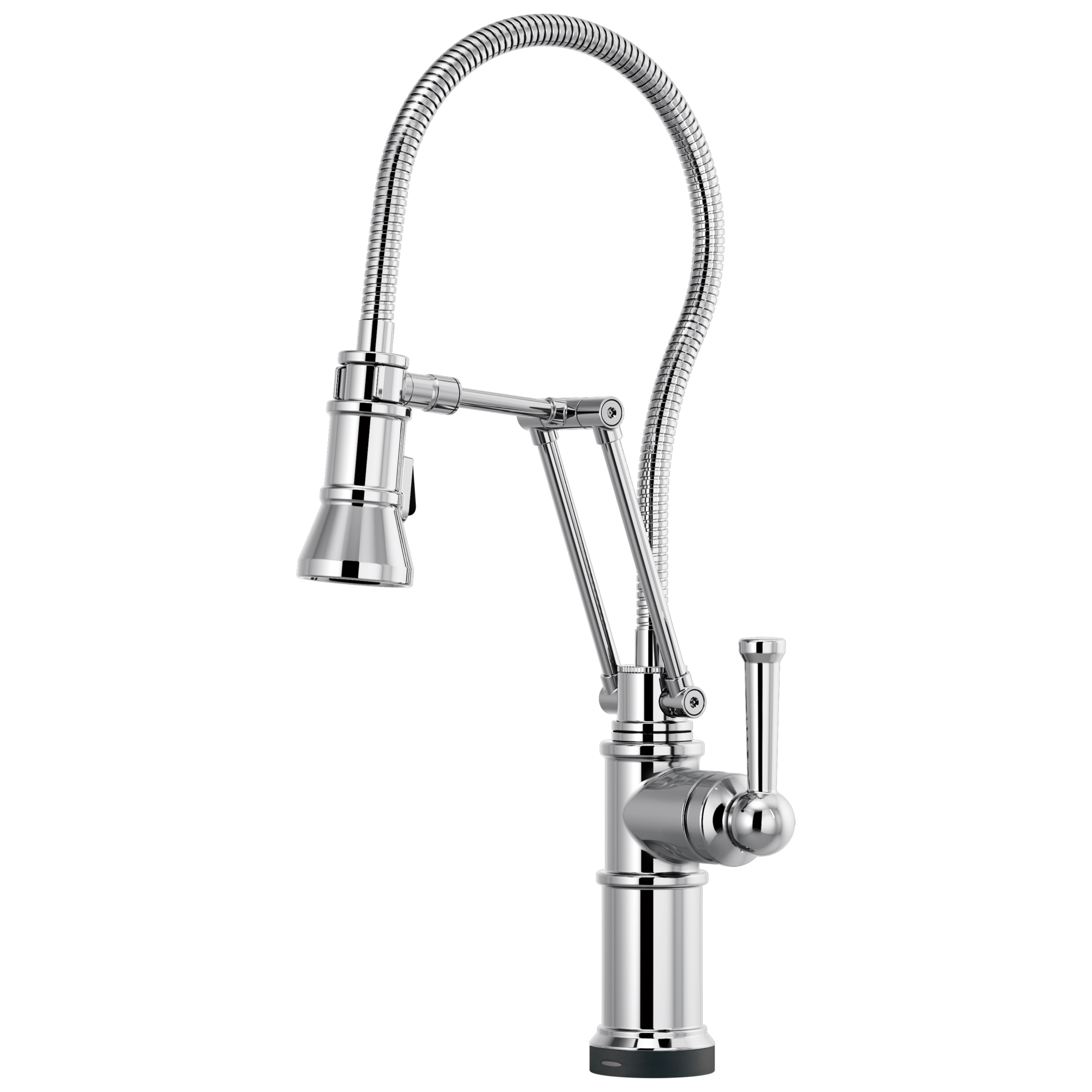 chrome articulating faucet