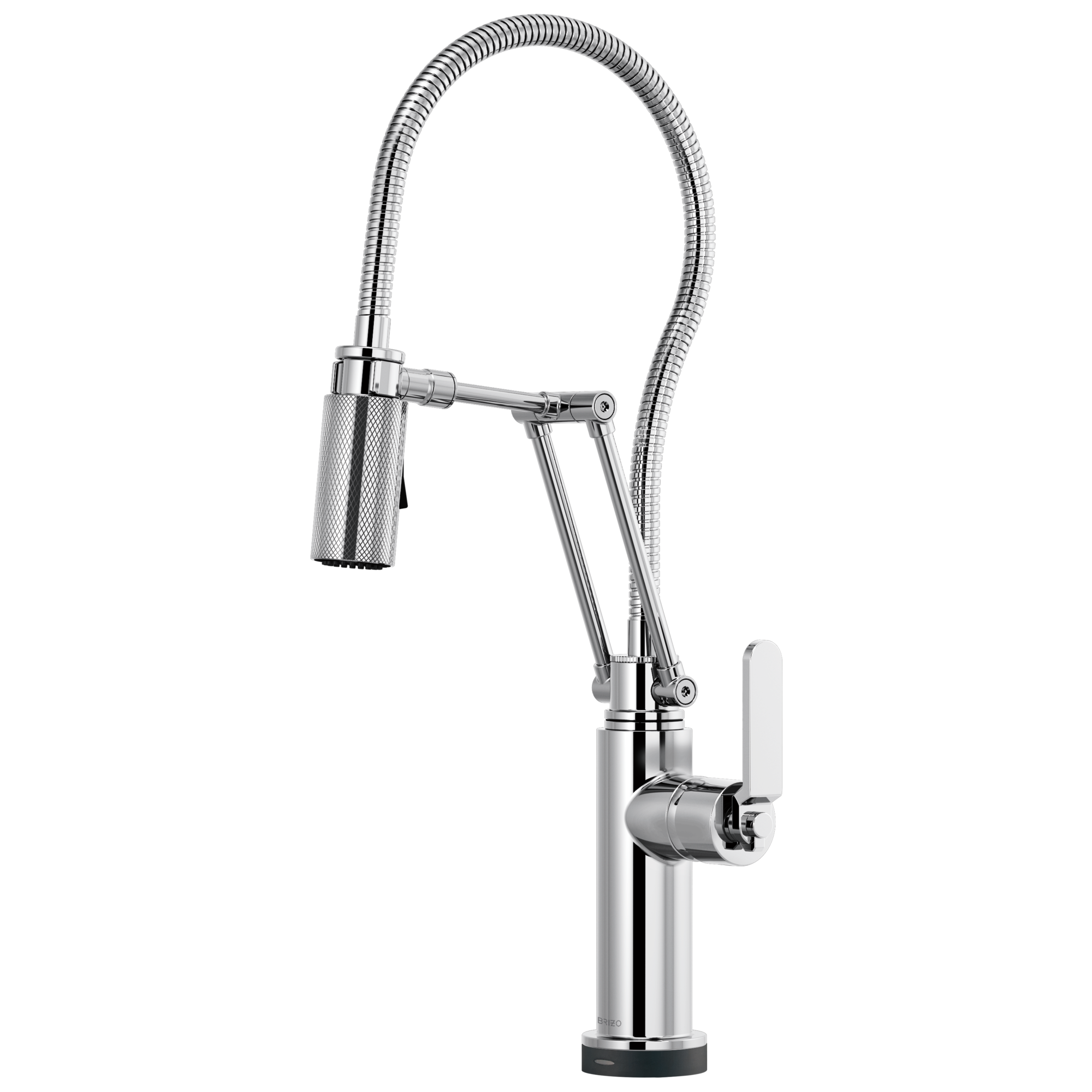 chrome kitchen faucet