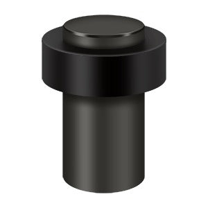 Deltana Round Universal Floor Bumper 3", Heavy Duty, Solid Brass