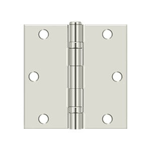 Deltana 3-1/2" x 3-1/2" Ball Bearing Square Hinge