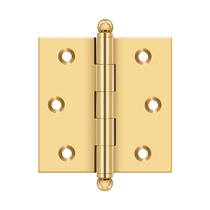 Deltana 2-1/2" x 2-1/2" Hinge with Ball Tips